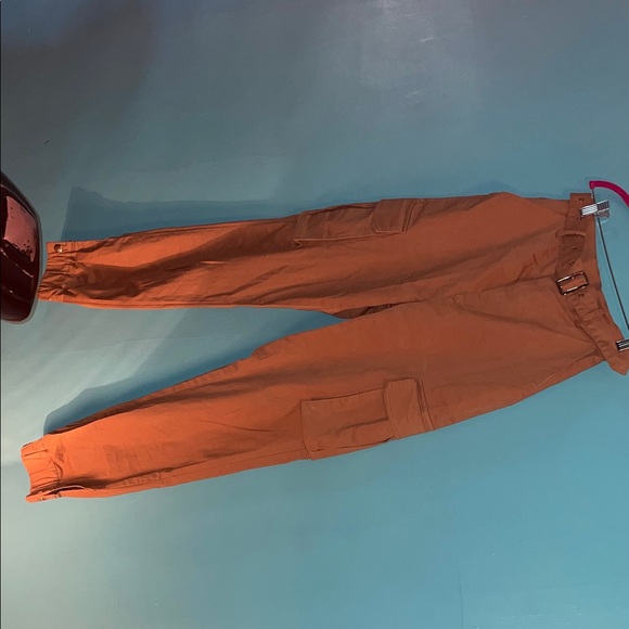 Brown cargo women pants size medium - Picture 12 of 13
